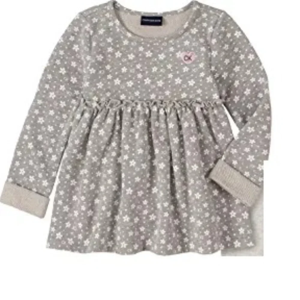 Calvin Klein Floral Logo CK Dress Top Tunic